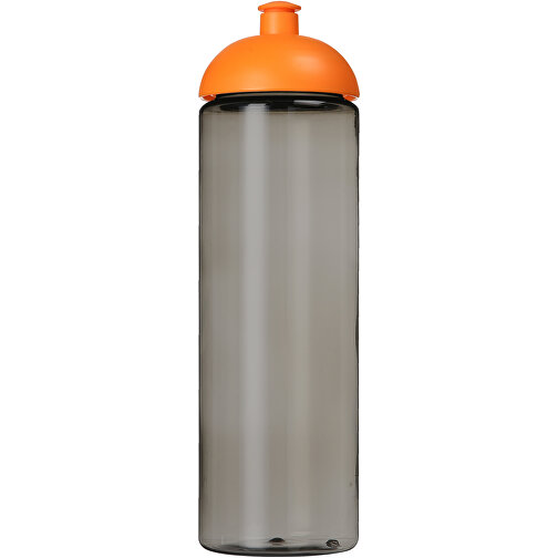 H2O Active® Eco Vibe 850 Ml Sportflasche Mit Stülpdeckel , kohle / orange, PCR Kunststoff, 90% PP Kunststoff, 10% TPE Kunststoff, 24,60cm (Höhe), Bild 3