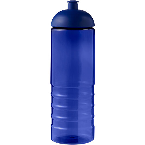 H2O Active® Eco Treble 750 Ml Sportflasche Mit Stülpdeckel , blau / blau, PCR Kunststoff, 90% PP Kunststoff, 10% TPE Kunststoff, 23,30cm (Höhe), Bild 3