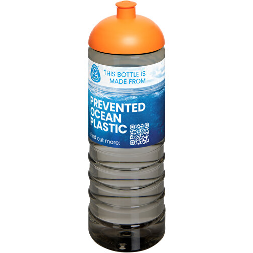 Bouteille de sport H2O Active® Eco Treble de 750 ml avec couvercle dôme, Image 2