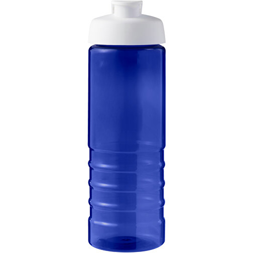 H2O Active® Eco Treble 750 Ml Sportflasche Mit Stülpdeckel , blau / weiss, PCR Kunststoff, PP Kunststoff, 23,10cm (Höhe), Bild 3