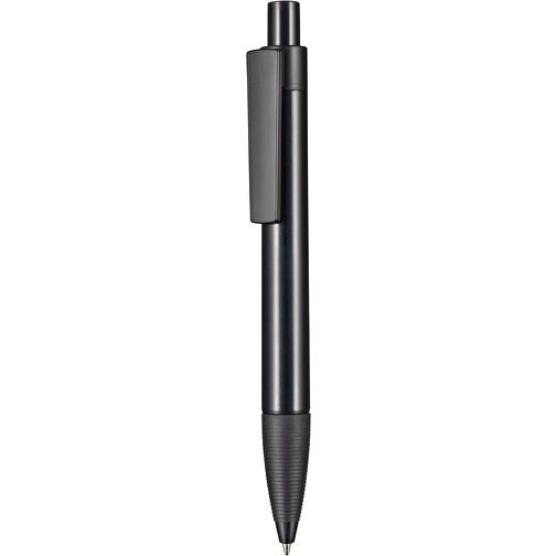 Kugelschreiber SCREEN , Ritter-Pen, schwarz, ABS-Kunststoff, 145,00cm (Länge), Bild 1