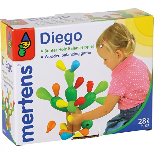 Gioco di equilibrio Cactus colorato, Immagine 6