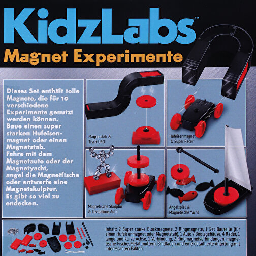Magnet Experimente , , 21,50cm x 6,00cm x 17,00cm (Länge x Höhe x Breite), Bild 2