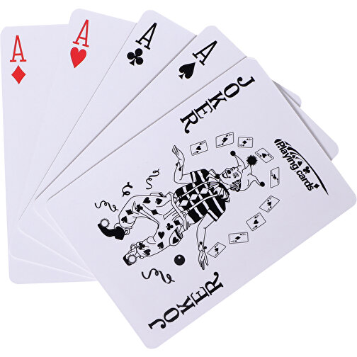 Poker Spielkarten (54 Karten) , , 9,00cm x 2,00cm x 6,00cm (Länge x Höhe x Breite), Bild 1