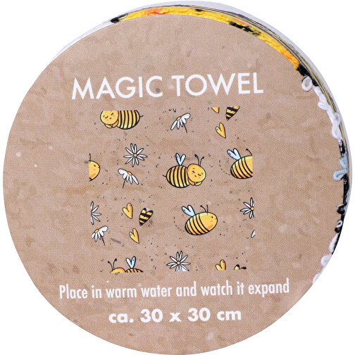 Magisches Handtuch Bienen, Sortiert , , 1,80cm (Höhe), Bild 3