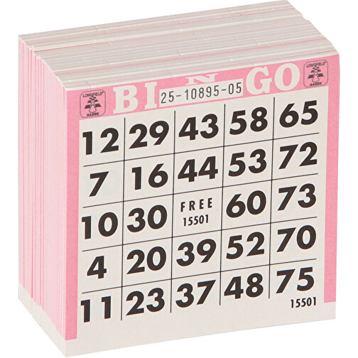 Bingo Bloque 1-75 (20x25 hojas), Imagen 2