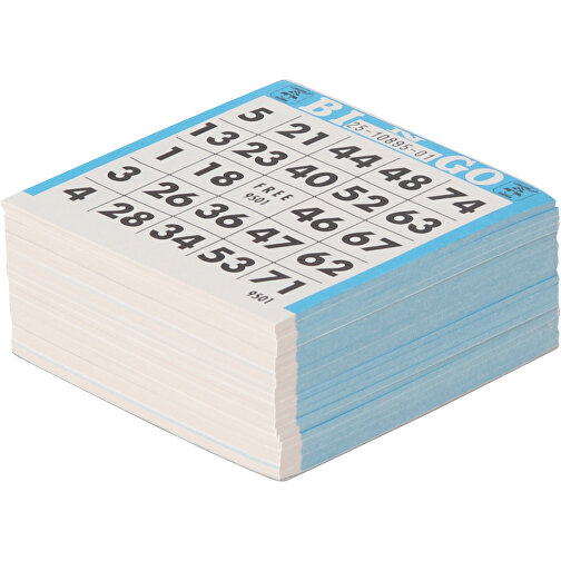 Bingo Block 1-75 (20x25 Blatt) , , 10,00cm x 4,50cm x 10,00cm (Länge x Höhe x Breite), Bild 3