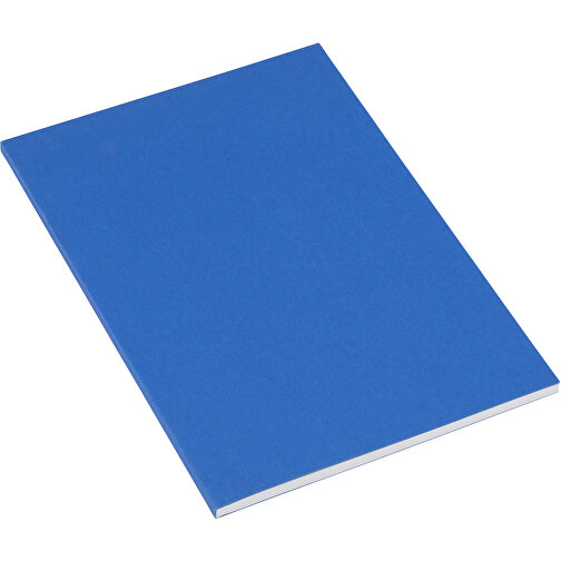Softcover-Bindung Notizblock A5 - Recycelt , Green&Good, blau, recyceltes Papier, 1,20cm x 21,00cm x 14,80cm (Länge x Höhe x Breite), Bild 1