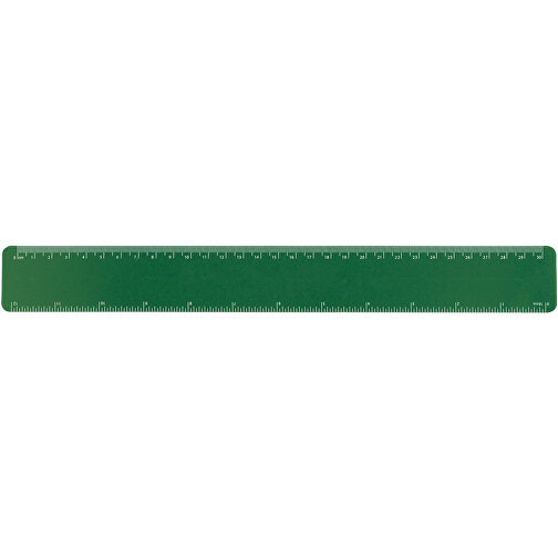 Recyclinglineal Flexi 30cm   - Recycelt , Green&Good, grün, recycelter Kunststoff, 34,00cm x 0,05cm x 3,80cm (Länge x Höhe x Breite), Bild 1
