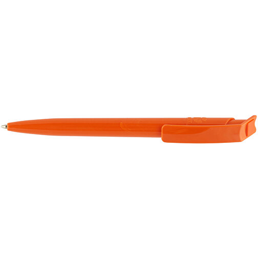 Litani Kugelschreiber - Recycelt , Green&Good, orange, recycelter Kunststoff, 14,80cm (Länge), Bild 3
