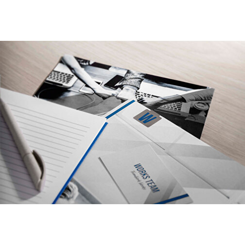 Büroklammer Axionclip 07 , silber, Rostfrei Federbandstahl, 2,50cm x 2,20cm (Länge x Breite), Bild 3