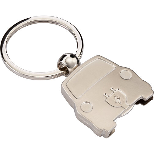 Schlüsselanhänger RE98-DRIVE IN , Re98, silber, Metall, 3,35cm x 0,55cm x 3,30cm (Länge x Höhe x Breite), Bild 3