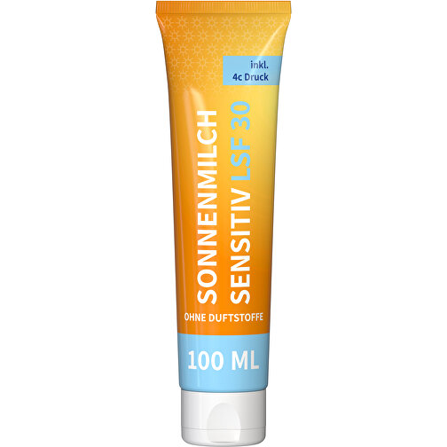 Solmelk SPF 30 (sens.), 100 ml tube, Bilde 1