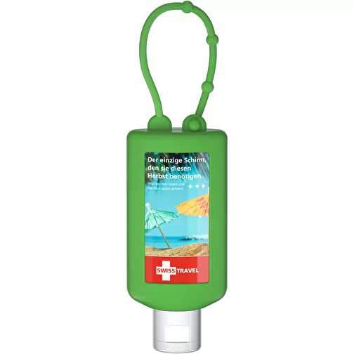 Lait solaire sensible FPS 30, Bumper de 50 ml (vert), Body Label, Image 6