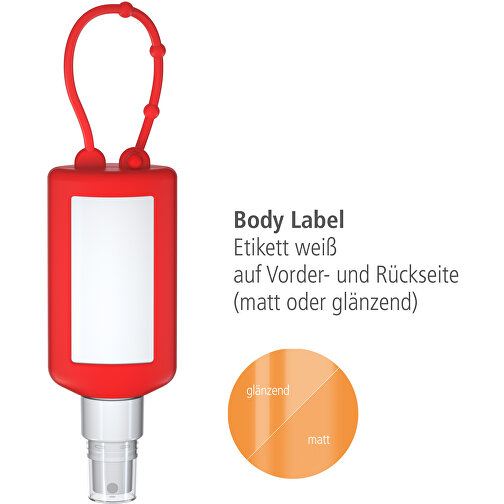 Spray Lavande, 50 ml Bumper rouge, Body Label (R-PET), Image 4