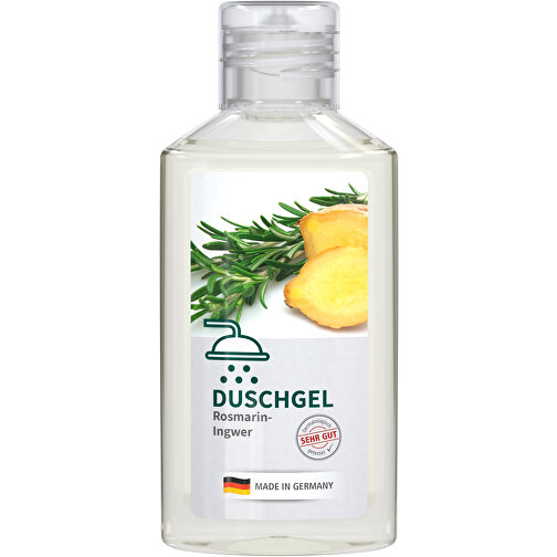Rosemary Ginger Shower Gel, 50 ml, Body Label (R-PET), Bild 1