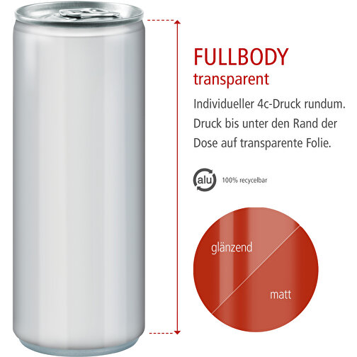 Bebida energética sin azúcar, Fullbody transp., Imagen 3