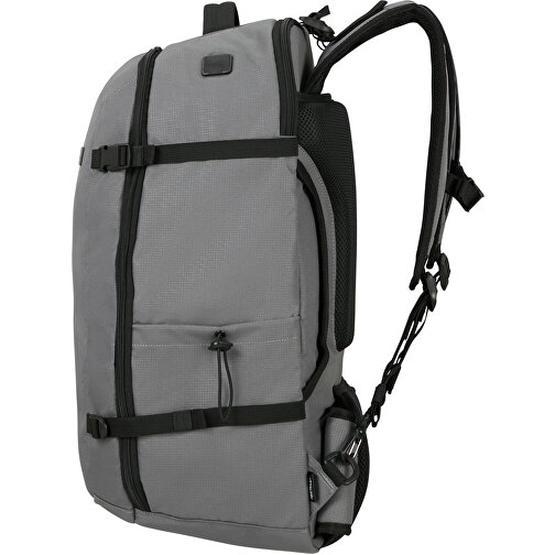 Samsonite-Roader-Travel Backpack S 38L , Samsonite, drifter grey, 100% RECYCLED PET POLYESTER, 57,00cm x 26,00cm x 33,00cm (Länge x Höhe x Breite), Bild 5