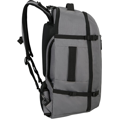 Samsonite-Roader-Travel Backpack S 38L , Samsonite, drifter grey, 100% RECYCLED PET POLYESTER, 57,00cm x 26,00cm x 33,00cm (Länge x Höhe x Breite), Bild 6