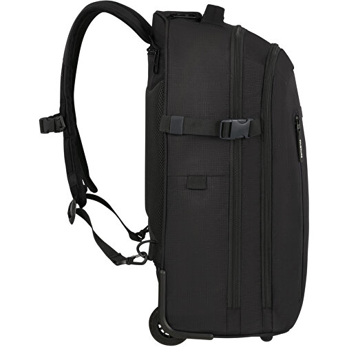 Samsonite-Roader-Laptop Backpack/WH 55/20 , Samsonite, deep black, 100% RECYCLED PET POLYESTER, 55,00cm x 22,00cm x 39,00cm (Länge x Höhe x Breite), Bild 6