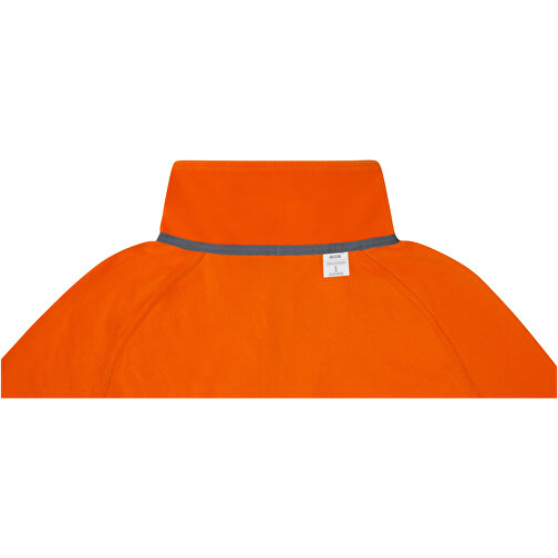 Zelus Fleecejacke Für Herren , orange, Microfleece 100% Polyester, 140 g/m2, L, , Bild 5