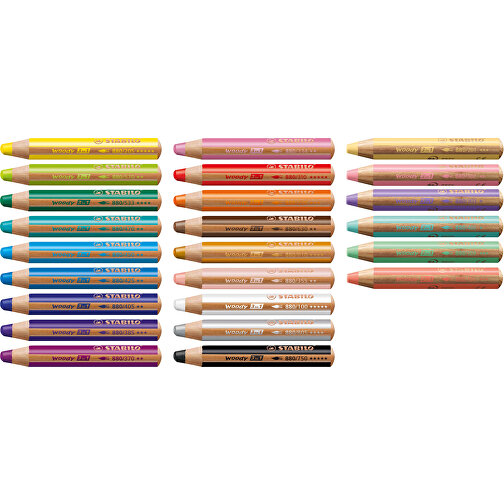 STABILO woody 3 in 1 Set de 3 crayons de couleur, Image 2