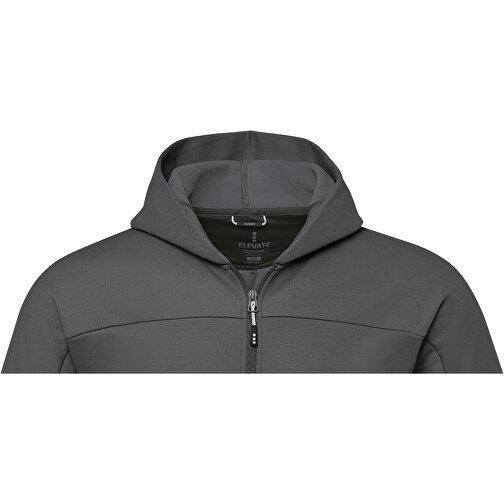 Nubia Performance Kapuzensweatjacke Für Herren , storm grey, Strick 70% Polyester, 30% Sorona®, 245 g/m2, 2XL, , Bild 5