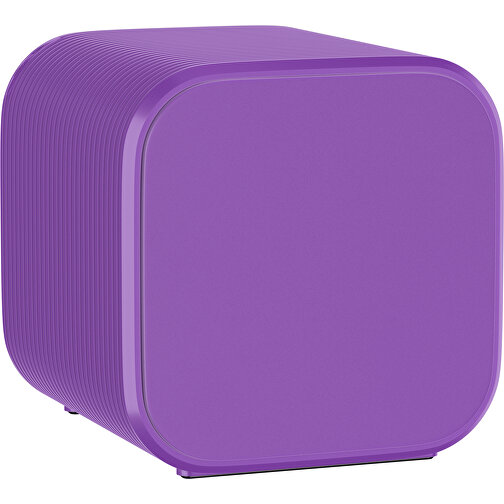 Bluetooth-Lautsprecher Double-Sound , lavendellila, ABS Kunststoff, 6,00cm x 6,00cm x 6,00cm (Länge x Höhe x Breite), Bild 1