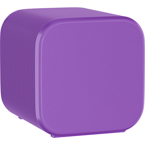 Bluetooth-Lautsprecher Double-Sound , lavendellila, ABS Kunststoff, 6,00cm x 6,00cm x 6,00cm (Länge x Höhe x Breite), Bild 1