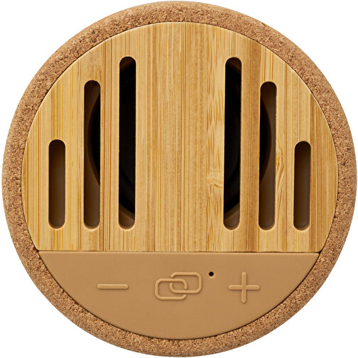 Cerris 5W Bluetooth®-Lautsprecher Aus Kork , natur, Kork, 6,00cm (Höhe), Bild 7