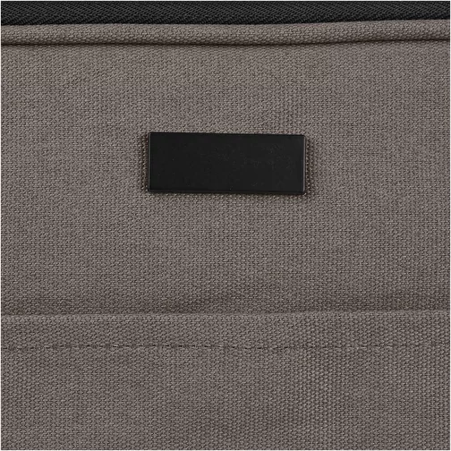 Housse pour ordinateur portable Joey de 2 L en toile recyclée GRS 14 pouces, Image 6