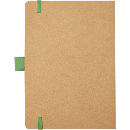 Berk Notizbuch Aus Recyceltem Papier , grün, Recyceltes Papier, 17,80cm x 12,70cm (Länge x Breite), Bild 4