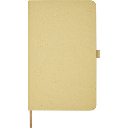 Fabianna Hardcover Notizbuch Aus Crush-Papier , olive, Recyceltes Papier, 21,20cm x 12,80cm (Länge x Breite), Bild 3