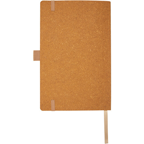 Kilau Notizbuch Aus Recyceltem Leder , natur, Recycled leather, Recyceltes Papier, 20,50cm x 13,00cm (Länge x Breite), Bild 4