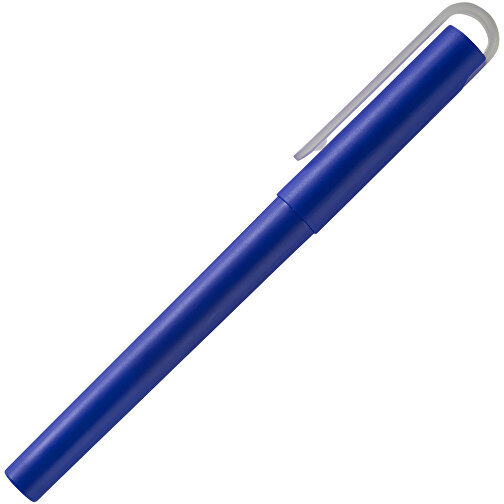 Mauna Recycelter PET Gel-Kugelschreiber , royalblau, Recycelter PET Kunststoff, 14,30cm (Länge), Bild 2