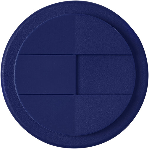 Brite-Americano® Eco 350 Ml Isolierbecher Mit Auslaufsicherem Deckel , blau, 70% Recycelter PP Kunststoff, 30% PP Kunststoff, 15,50cm (Höhe), Bild 3