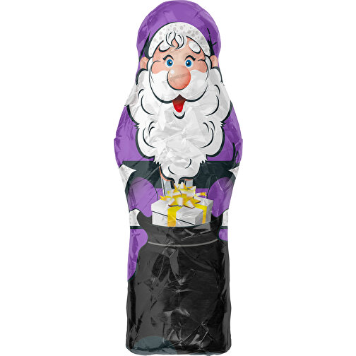 MyBrand Santa Maxi , lavendellila / schwarz, Alufolie, 13,00cm x 3,00cm x 5,00cm (Länge x Höhe x Breite), Bild 1