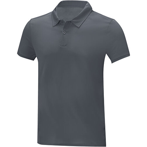 Deimos Poloshirt Cool Fit Mit Kurzärmeln Für Herren , storm grey, Mesh mit Cool Fit Finish 100% Polyester, 105 g/m2, XL, , Bild 1