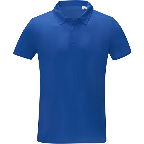 Deimos Poloshirt Cool Fit Mit Kurzärmeln Für Herren , blau, Mesh mit Cool Fit Finish 100% Polyester, 105 g/m2, L, , Bild 3