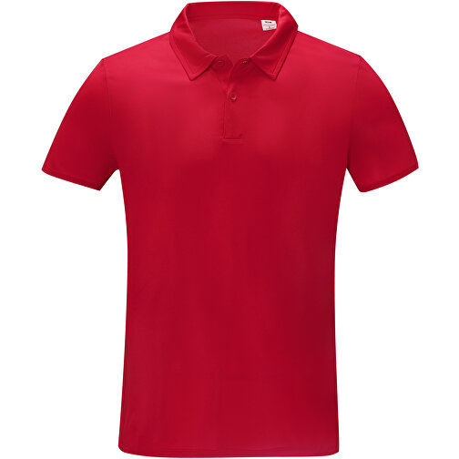 Deimos Poloshirt Cool Fit Mit Kurzärmeln Für Herren , rot, Mesh mit Cool Fit Finish 100% Polyester, 105 g/m2, XL, , Bild 3