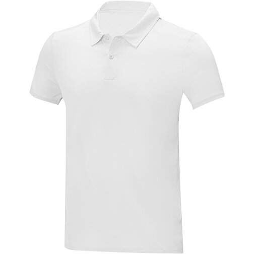 Deimos Poloshirt Cool Fit Mit Kurzärmeln Für Herren , weiß, Mesh mit Cool Fit Finish 100% Polyester, 105 g/m2, S, , Bild 1