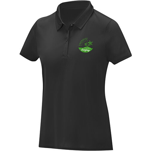 Deimos Poloshirt Cool Fit Mit Kurzärmeln Für Damen , schwarz, Mesh mit Cool Fit Finish 100% Polyester, 105 g/m2, XS, , Bild 2