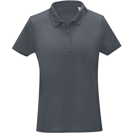 Deimos Poloshirt Cool Fit Mit Kurzärmeln Für Damen , storm grey, Mesh mit Cool Fit Finish 100% Polyester, 105 g/m2, S, , Bild 3