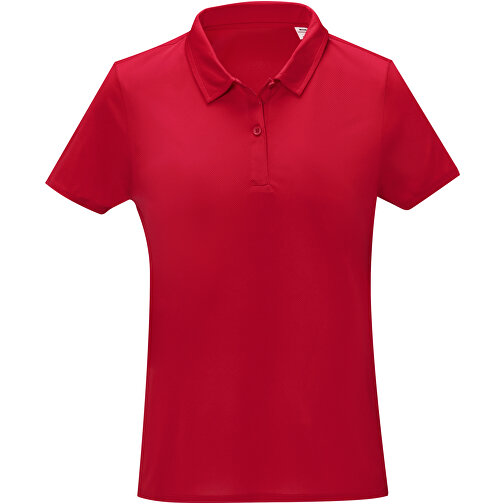 Deimos Poloshirt Cool Fit Mit Kurzärmeln Für Damen , rot, Mesh mit Cool Fit Finish 100% Polyester, 105 g/m2, 4XL, , Bild 3