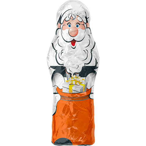 MyBrand Santa Maxi , weiß / orange, Alufolie, 13,00cm x 3,00cm x 5,00cm (Länge x Höhe x Breite), Bild 1