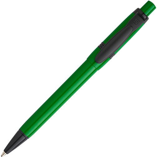 Balpen Olly Extra (Jumbo Nachfüllpackung) , grün / schwarz, ABS, 13,80cm (Länge), Bild 2