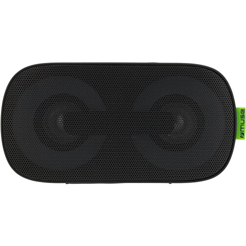 M-370 DJ | Muse 6W Bluetooth Speaker With Ambiance Light , schwarz, ABS, 14,00cm x 8,00cm x 7,50cm (Länge x Höhe x Breite), Bild 2