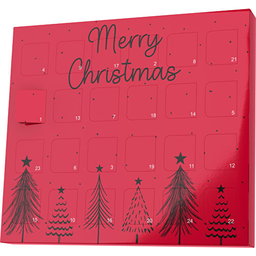 XS Advent Calendar Merry Christmas Fir Tree, Billede 1