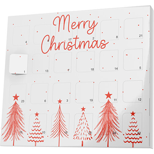 XS Advent Calendar Merry Christmas Fir Tree, Billede 1