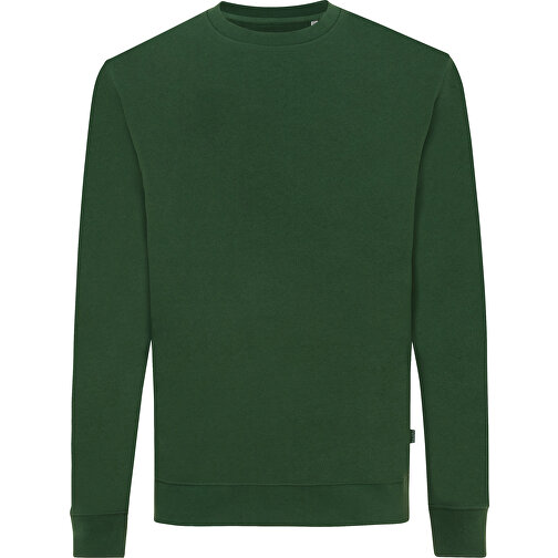 Iqoniq Zion Rundhals-Sweater Aus Recycelter Baumwolle, Forest Green , forest green, 50% recycelte und 50% biologische Baumwolle, M, 71,50cm x 1,00cm (Länge x Höhe), Bild 1